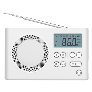 AIBEN 校园调频FM 英语四六级听力收音机+耳机