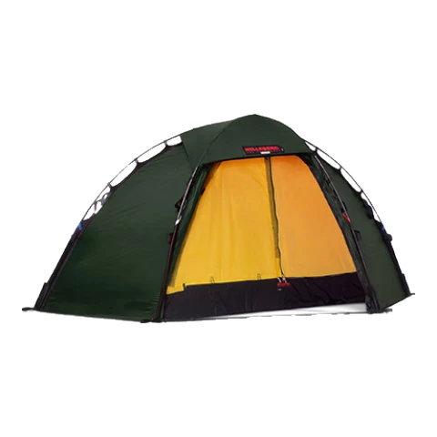 HILLEBERG希尔伯格户外露营Soulo黑标款四季轻量化雪地徒步自立帐篷 深绿