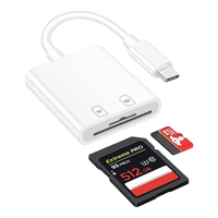  LinkStone/连拓 多功能 Type-C读卡器 SD/TF二合一 otg读卡器