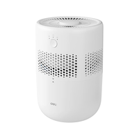 得力（deli）加湿器无雾轻音UV-C除菌桌面大容量大雾量办公室卧室家用空气加湿器空调风扇伴侣