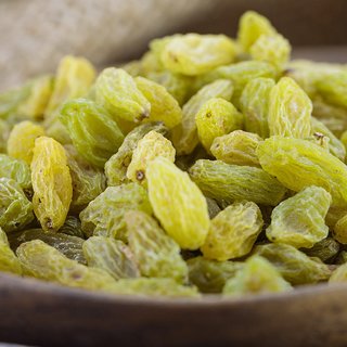 新边界新疆特产有机吐鲁番无核白葡萄干非超大免洗特级绿香妃干果