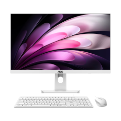 AOC 高清超薄 一体机电脑 双频WiFi 蓝牙  核芯显卡 23.8英寸 512GB 51