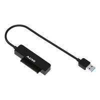 MAIWO 麦沃 2.5英寸 SATA硬盘盒 USB 3.0 USB-A 科技黑 K104A