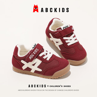  ABCKIDS 加绒 儿童运动鞋  红色（加绒） 22 内长约13.5cm
