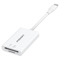  PISEN/品胜 高速 Type-c读卡器 SD/TF4.0二合一