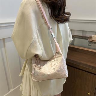 诠艺 新中式国风刺绣包包女夏季通勤两用斜挎手提包气质古风单肩包