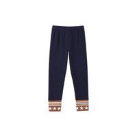 丽婴房裤子女童裤子儿童裤子女童打底裤女宝宝秋季长裤2025秋 经典浅灰 100 cm