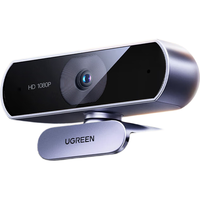  UGREEN/绿联 1080P高清双麦克风 电脑摄像头