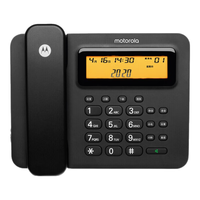 motorola/摩托罗拉 CT800 海量存储 智能录音电话机 黑