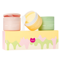 ukiss 悠珂思 卸妆膏套装 (水蜜桃100g+柚子100g+青柠100g) 动物联名款