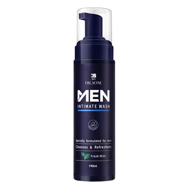 蝶印 日本 男士私处护理液清洁洗液190ml 慕斯泡沫99.9%抑菌