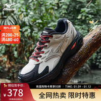 美津浓 秋冬男女加厚防滑复古老爹鞋RACER S 防泼水跑步鞋 03/红白机