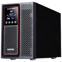 山特 C1K 在线式UPS不间断电源 稳压服务器机房电脑停电后备电源内置电池标准机1000VA/900W