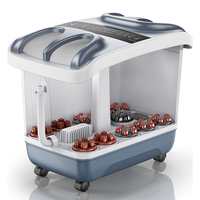 康佳KONKA双人泡脚桶足浴盆恒温全自动加热按摩多功能洗脚盆家用亲子泡脚桶送朋友 豪华款/双人熏蒸泡/遥控器/PTC加热/水电分离