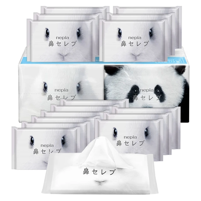 nepia 妮飘 鼻贵族系列 手帕纸 2层*12抽*16包(208*208mm)