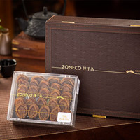 獐子岛（ZONECO）大连盘纹干鲍鱼  多倍泡发 干制鲍鱼 礼盒  干鲍鱼100g*1盒 干鲍鱼 100g*1盒