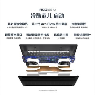  ROG/玩家国度 幻16 Air 2025 轻薄高性能 游戏笔记本电脑