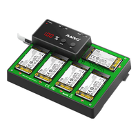  MAIWO/麦沃 K3015 mSATA 五盘位脱机固态硬盘对拷机 mSATA SSD固态硬盘盒