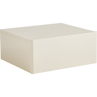 林氏家居奶油风悬浮床头柜卧室小型床边柜收纳林氏木业ON3B 【原木色】OU2B-A床头柜*1