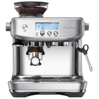 Breville 铂富 BES878 半自动咖啡机 银色