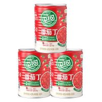 屯河 新疆内蒙特产新鲜番茄丁0脂肪0添加剂西红柿块番茄罐头番茄火锅 番茄丁410g*3罐