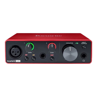  Focusrite 专业录音配音 声卡