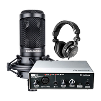  YAMAHA/雅马哈 专业音频后期录制 声卡套装+铁三角AT2020电容麦