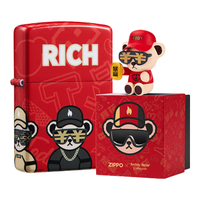 ZIPPO 之宝 Teddybear联名 LOT-010 打火机礼盒