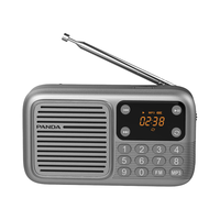 熊猫（PANDA) 收音机多功能半导体可充电广播便携式评书机小型老人听书机老年唱戏机数字点播S3 S3标配【数字选歌/可充电/插卡/插U盘】