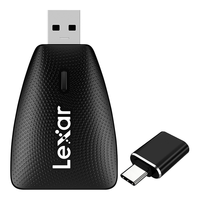  Lexar/雷克沙 高速 读卡器+type-c转接头