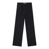Levi's 李维斯 女士宽松直筒简约随性时尚潮流牛仔长裤 26872-0021 炭灰色 28 29