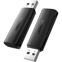 UGREEN 绿联 读卡器SD卡TF卡多合一佳能单反相机手机内存卡USB3.0电脑车载行车记录仪通用 USB3.0读卡器