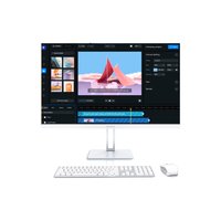  Lenovo/联想 16G内存 一体机电脑 WiFi 音响 蓝牙  核芯显卡 i5-12450H 27英寸 白色 16GB 1TB 1TB