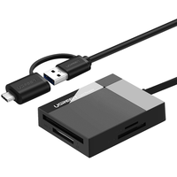 UGREEN/绿联 CR125 高速读取 多功能读卡器 Type-C OTG款