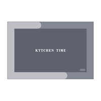 KAYE家用厨房地垫防油防水长条垫子蹭灰脚垫免洗可擦吸水防滑垫可 GZN-Y爱家-01 40x60cm(一件装）