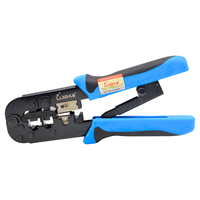 LIJIA 礼嘉 LJ-568 双用网线钳 8P/6P压线钳打线工具 两用压接钳RJ45/RJ11水晶头压接钳 网络电话线钳子 防滑手柄