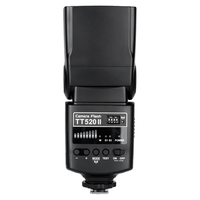 神牛TT520II二代机顶闪光灯适用佳能尼康索尼单反相机外置热靴灯 TT520II 通用型