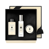 JO MALONE LONDON 祖·玛珑 香水套装礼盒 (英国梨与小苍兰女士古龙水 EDC30ml+沐浴露100ml+乳霜50ml)