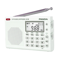 PANDA/熊猫 信号稳定 数字立体声收音机 白色