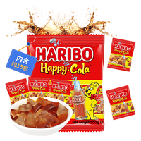 HARIBO 哈瑞宝 土耳其可乐橡皮糖 儿童零食qq糖果软糖200g