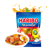 哈瑞宝（Haribo）土耳其果汁水果软糖大满贯80g 儿童零食橡皮糖qq糖喜糖 【大满贯水果软糖】80g