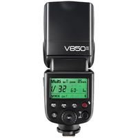 Godox 神牛 V850II 机顶闪光灯锂电池热靴灯外拍摄影灯单反相机热靴机顶闪光灯 离机高速闪光灯(通用型)