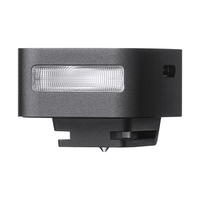 ZENIKO小闪 ZF08 ZF04迷你闪光灯 通用热靴触点连拍高亮闪光小巧便携复古高颜值铝合金外壳闪光灯 ZF08闪光灯【黑色款】