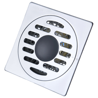 箭牌（ARROW）洗衣机地漏不锈钢镀铬防虫防臭防堵防返水卫生间厕所阳台通用地漏