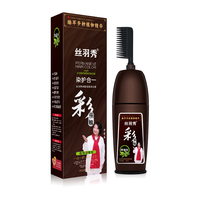 siyuxiu 丝羽秀 楚颜染发焗油膏 #巧克力色 400ml