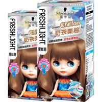 Schwarzkopf 施华蔻 斐丝丽泡泡染发乳 #奶茶栗棕 110ml*2