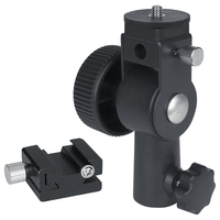 神牛（Godox）热靴机顶闪光灯D型灯座 机顶灯底座通用 可装反光伞/柔光伞灯架配件