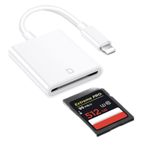  DOREWIN/达而稳 高速传输 苹果手机读卡器 SD卡槽