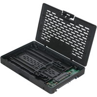 ICY DOCK M.2/NGFF转SATA3.0接口SSD固态移动硬盘盒免工具MB703M2P-B 黑色