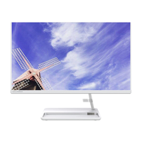 联想(Lenovo)小新24一体台式机电脑 23.8英寸大屏高清 家用办公网课学习台式电脑 商务高性能一体机(i5-12450H 16G 512GB SSD FHD屏幕)白色